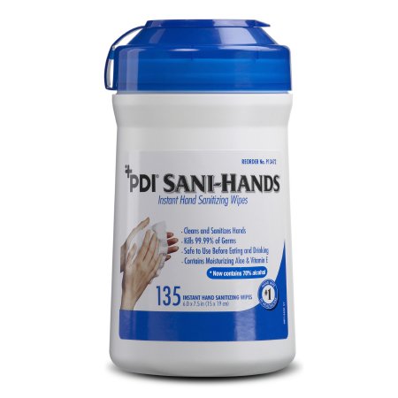 Wipes Hand Sanitizing Sani-Hands® 135 Count Ethy .. .  .  